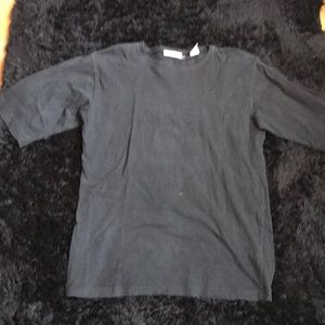 Black oversized shirt